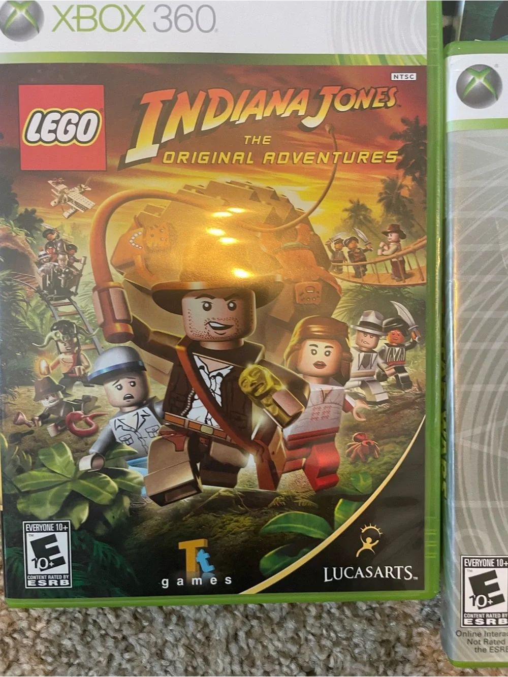 LEGO Xbox 360 Game Lot - Harry Potter, Star Wars, Indiana Jones there are 4 gam